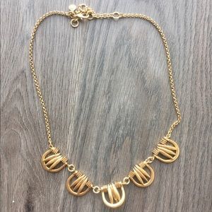 JCrew Gold Statement Necklace